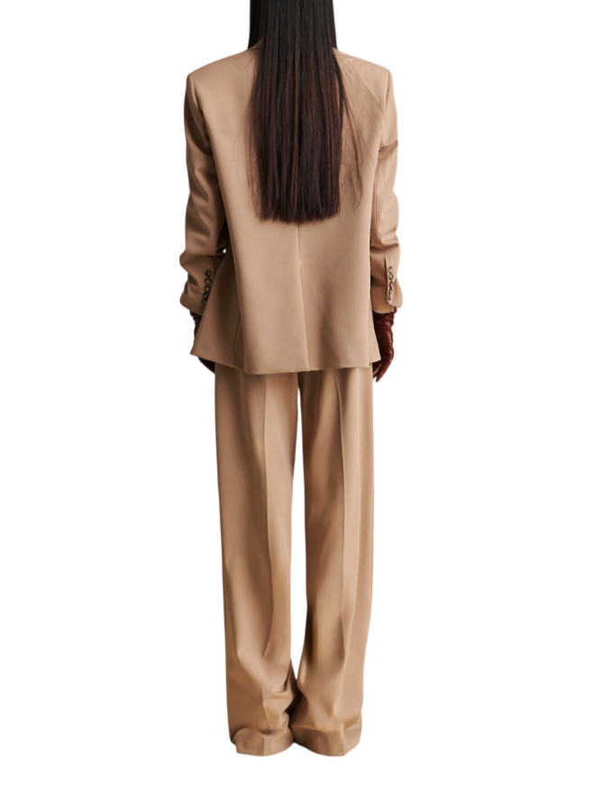 Aniye By giacca blazer donna Linda cammello - mem39
