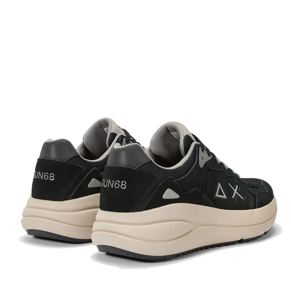 Sun68 sneakers uomo Jupiter Suede nero