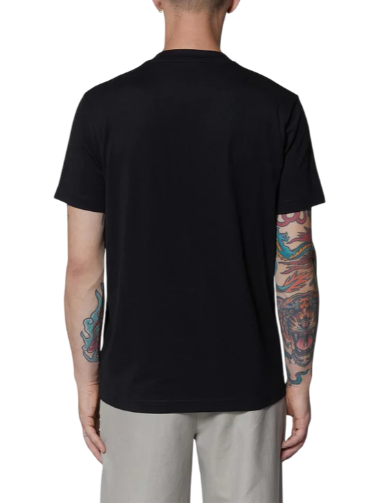 John Richmond T-shirt manica corta con logo ricamato Husillo nero