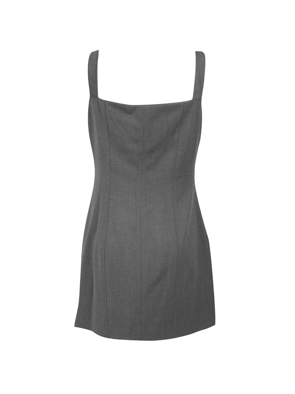 kurzes graues Etuikleid von Simona Corsellini