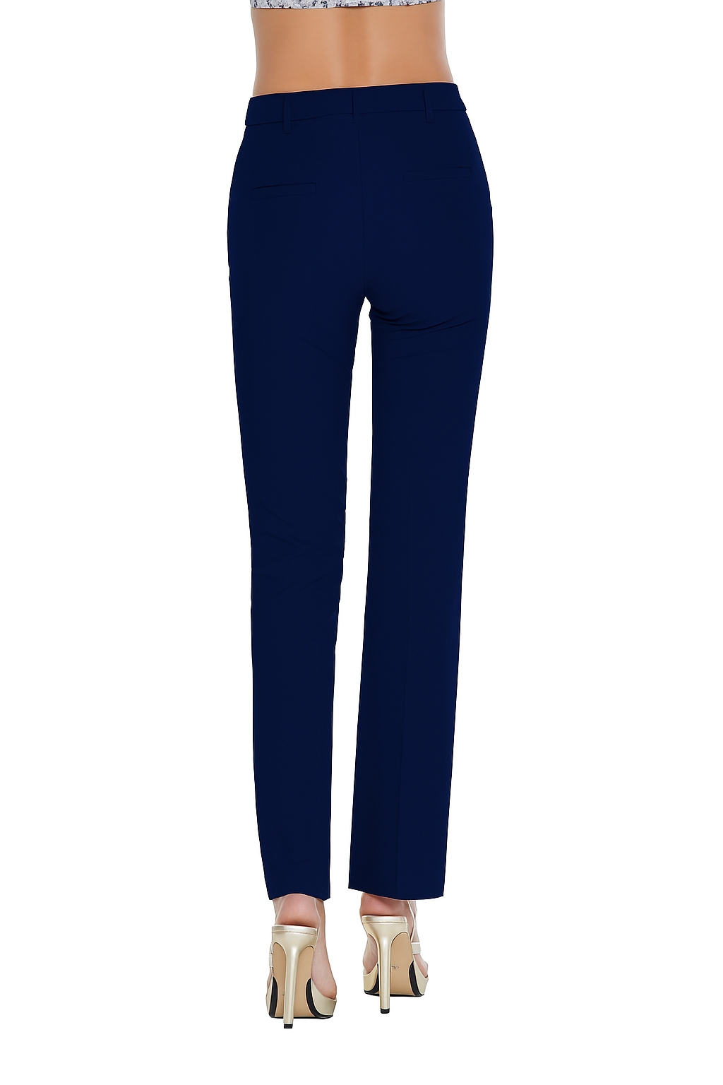 Relish pantaloni Cloes vita alta blu