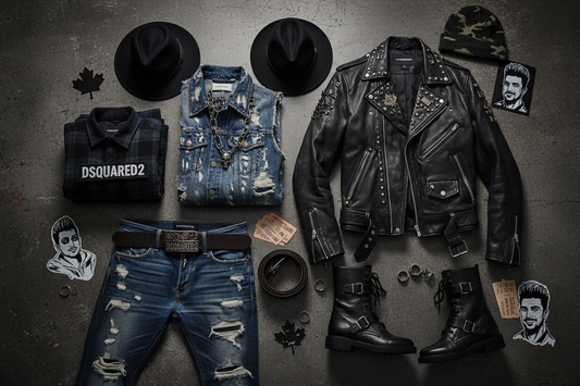 Dsquared2 rock glamour lusso italiano Dean Dan Caten