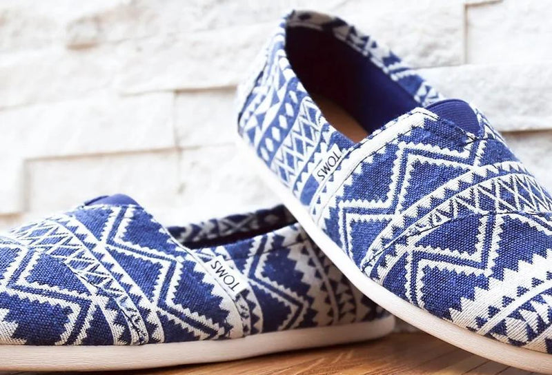 Flache Damenschuhe