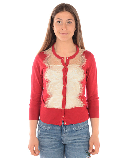 Cardigan Rosso Liu Jo Co. - mem39