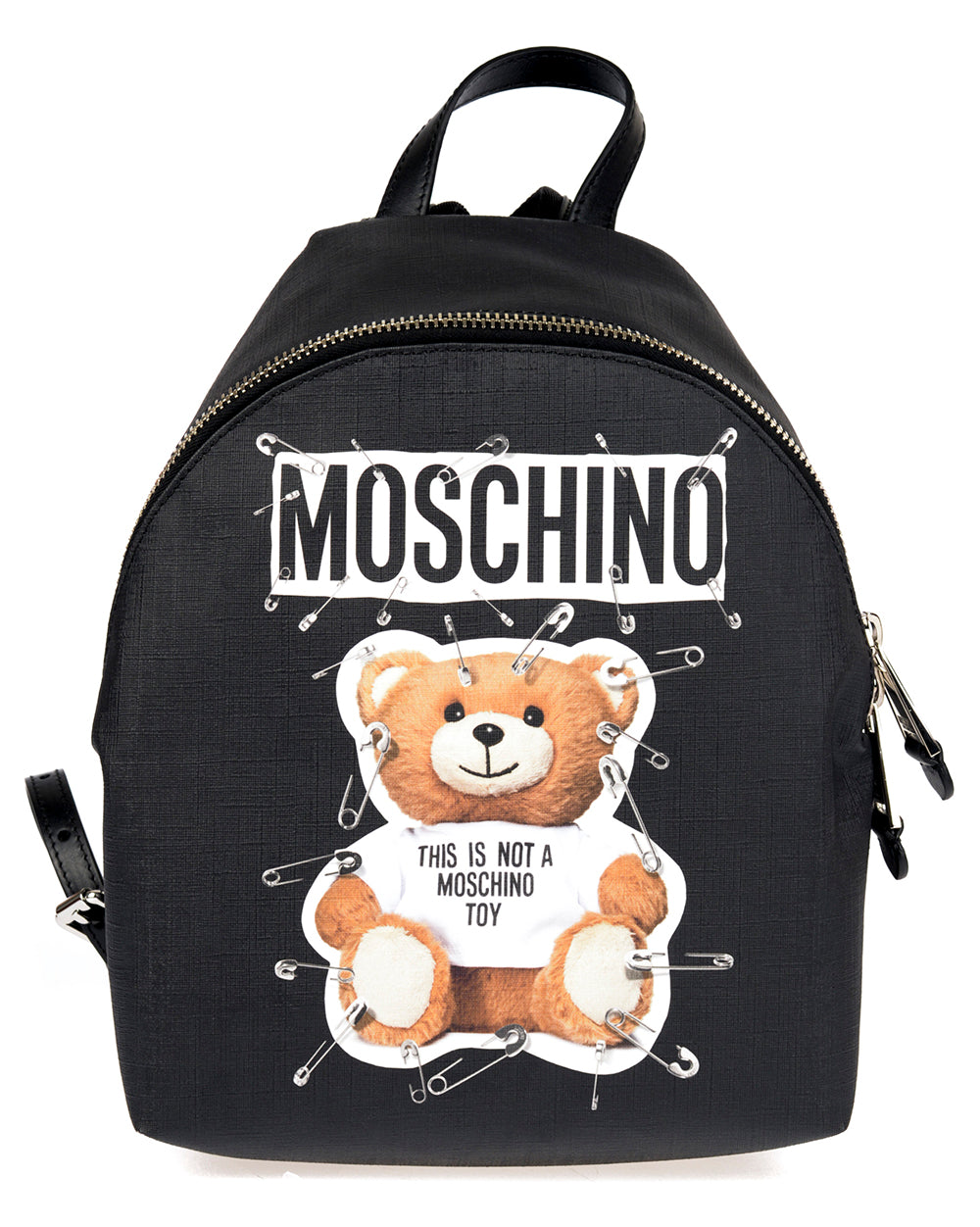 Zaino Moschino U Nero - Eleganza Poliuretanica - mem39