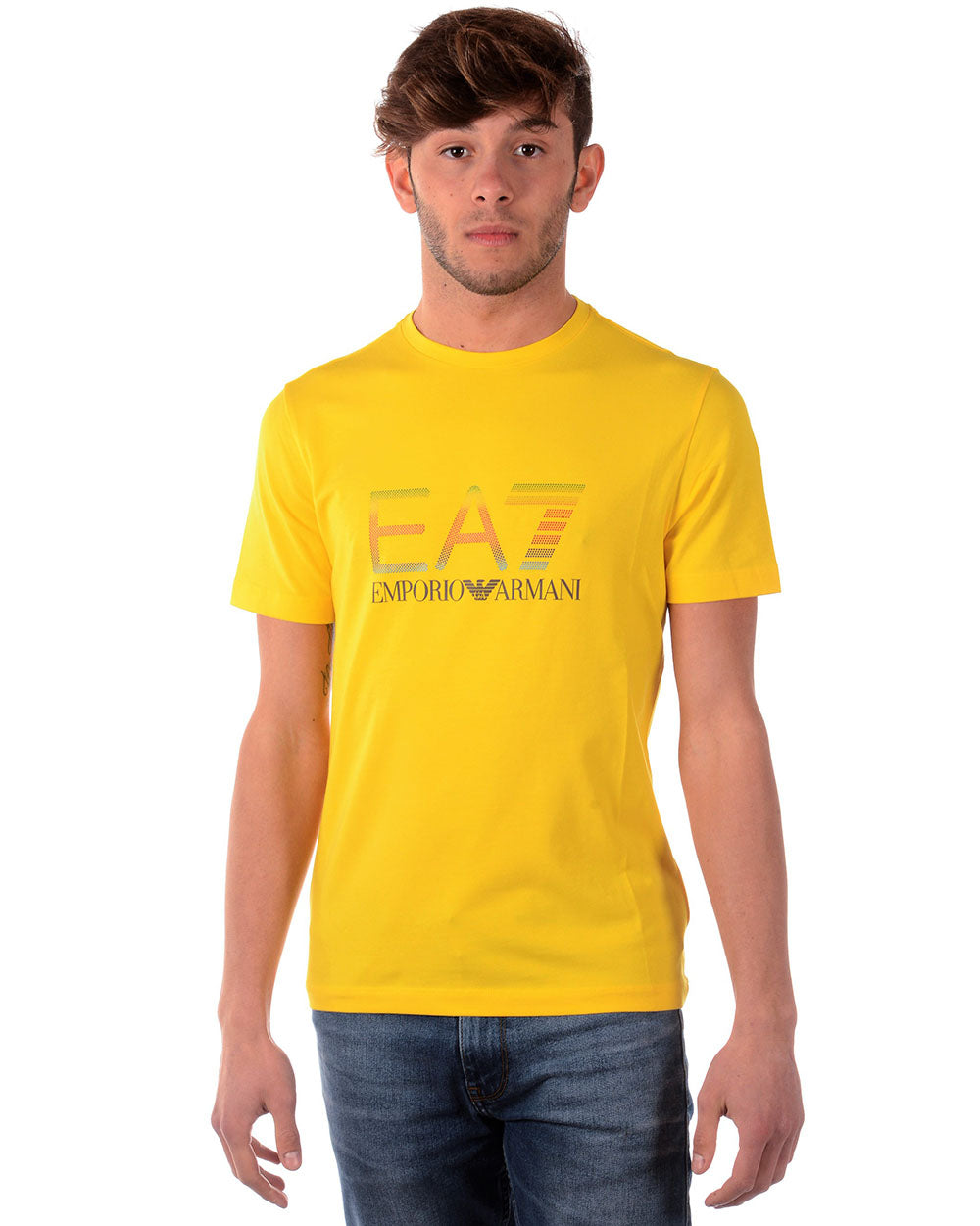 T-Shirt Blu Scuro EA7 by Emporio Armani - mem39