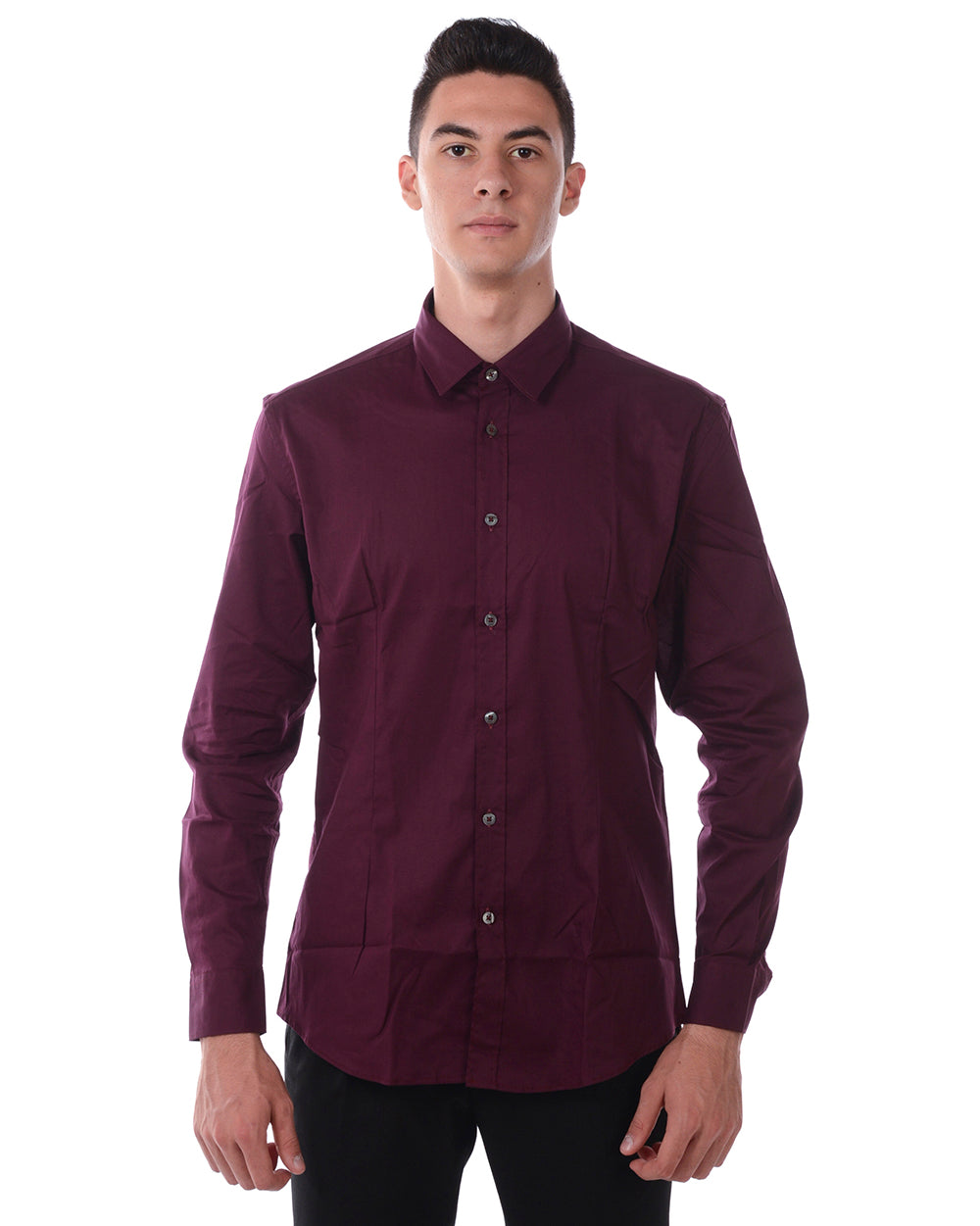 Camicia Viola Daniele Alessandrini - mem39