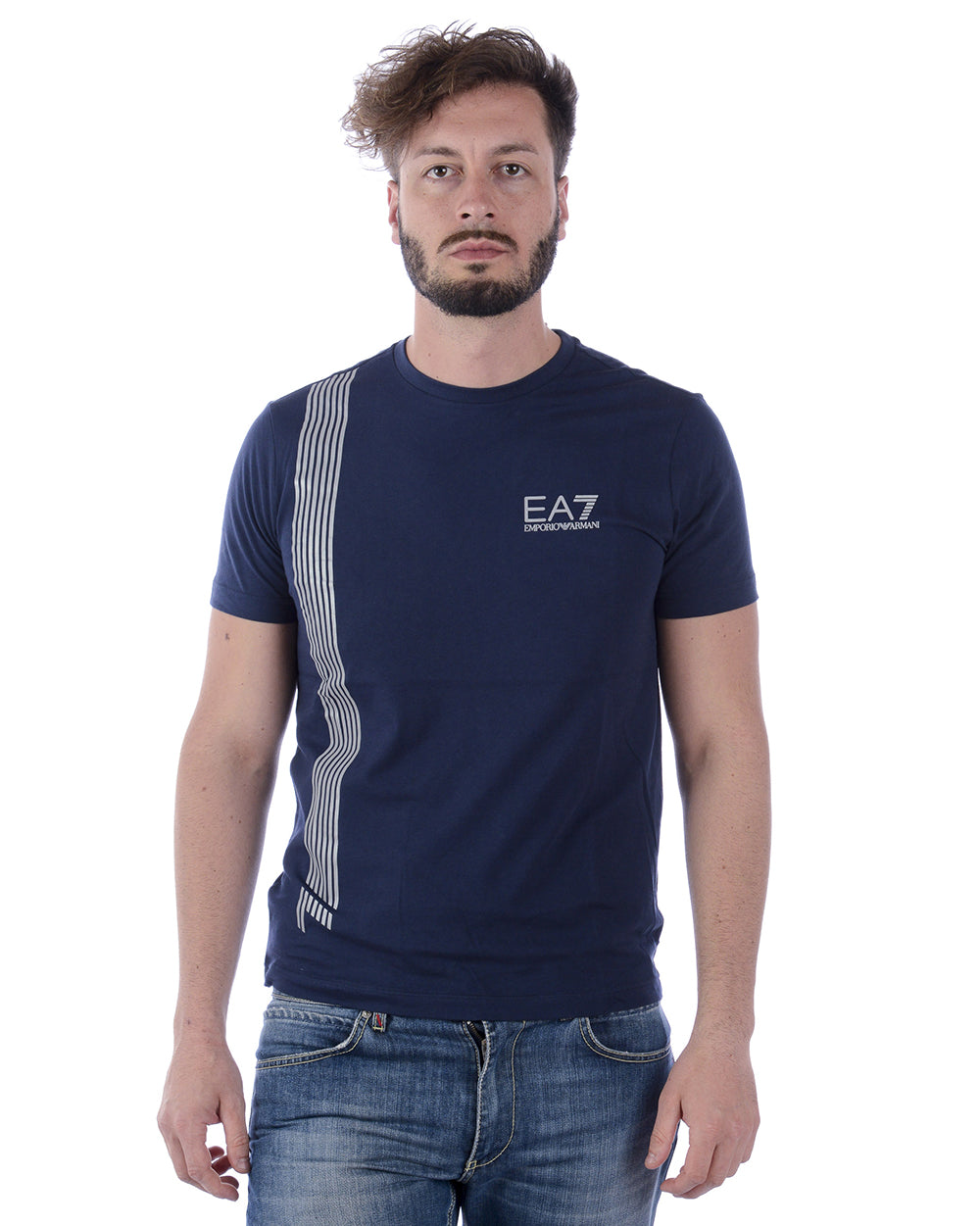 Maglia Blu Navy Emporio Armani EA7 - mem39