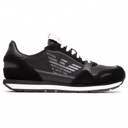 Sneakers Eleganti Nero/Bianco - Emporio Armani - mem39