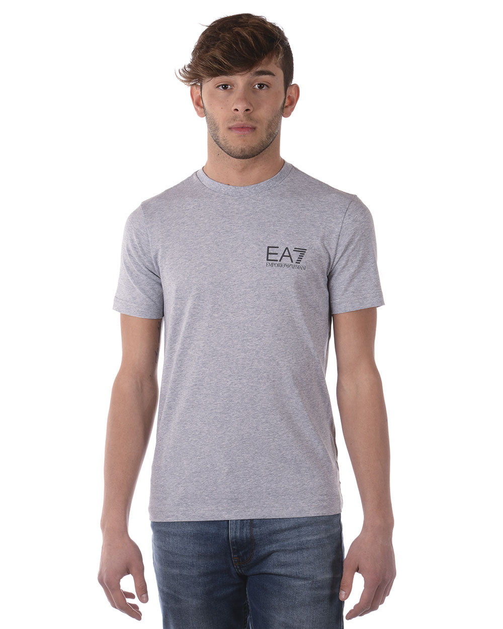 T-shirt Grigio Chiaro Emporio Armani EA7 - mem39