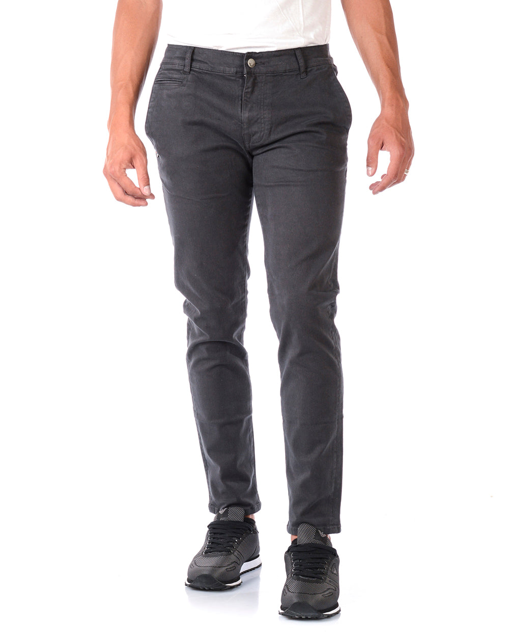 Jeans Grigio Comfort Daniele Alessandrini - mem39