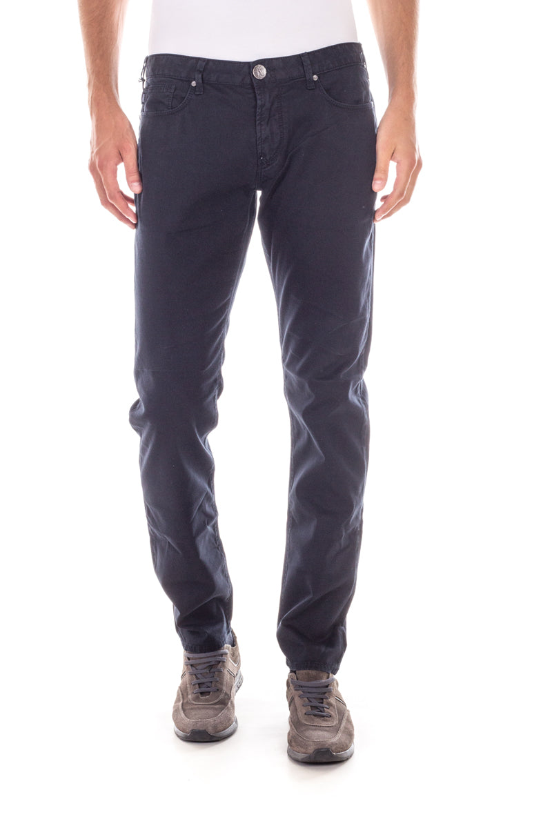 Pantaloni Armani Jeans Slim Fit Blu - mem39