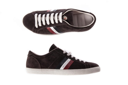 Sneakers Moncler Pelle Marrone - Taglia 39 - mem39