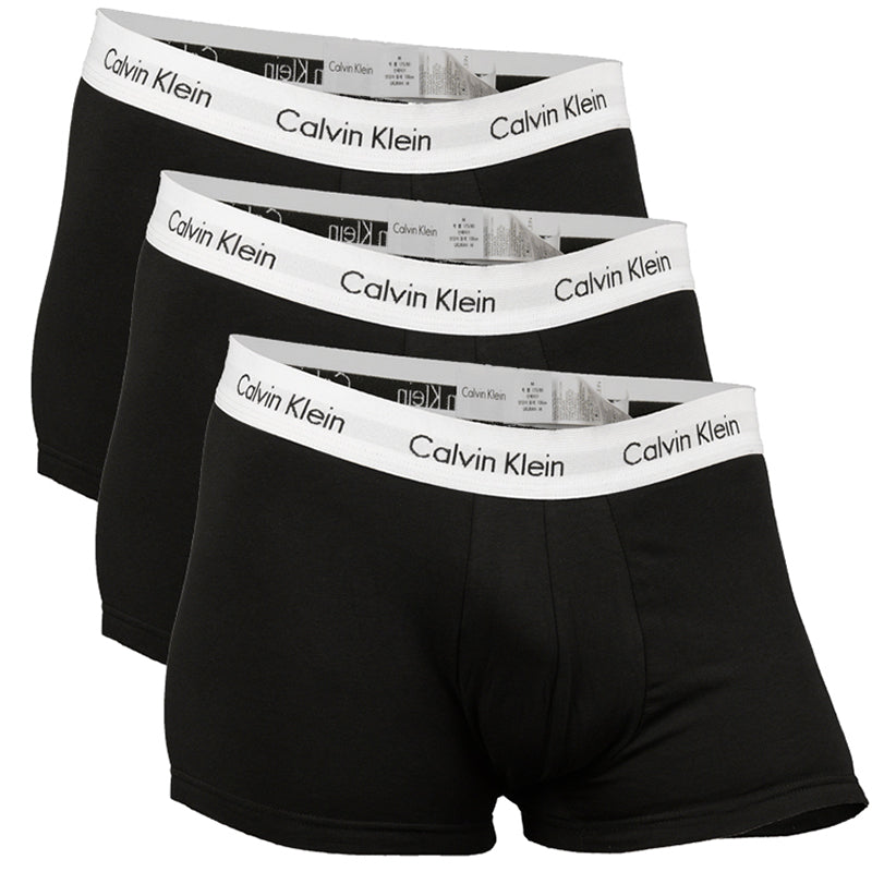 Boxer Calvin Klein Nero: Trio Comfort Classico - mem39