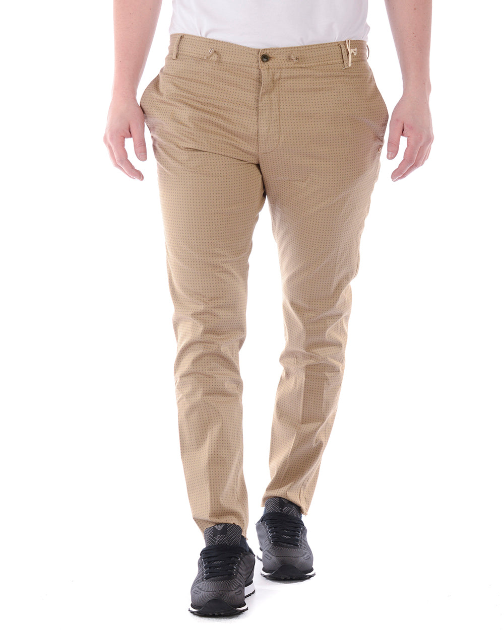 Pantaloni Daniele Alessandrini Beige 46 - mem39