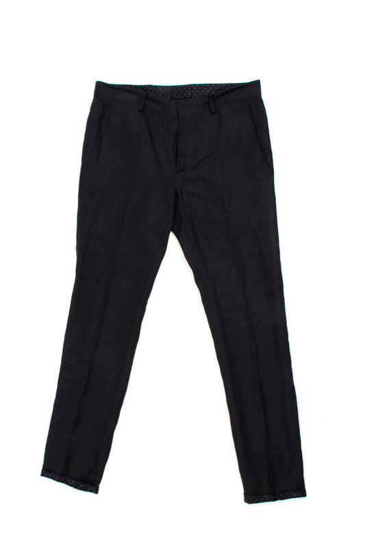 Pantaloni Daniele Alessandrini Uomo Nero 44 - mem39