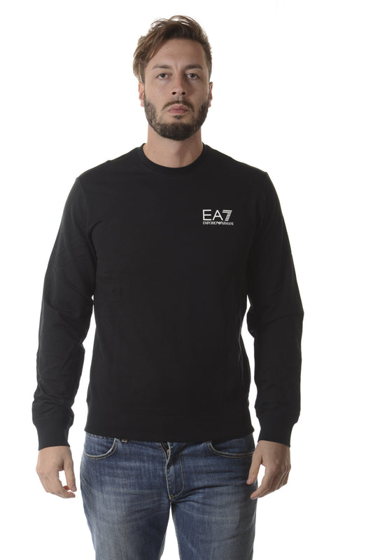 Maglia Emporio Armani EA7 Nero in Cotone - mem39