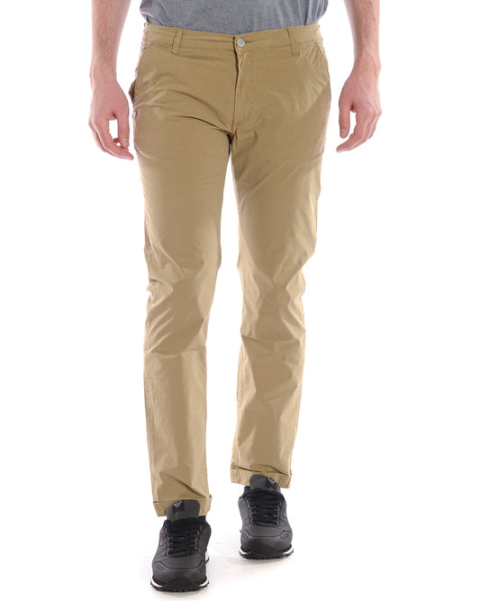 Pantaloni Beige Daniele Alessandrini - Taglia 31 - mem39