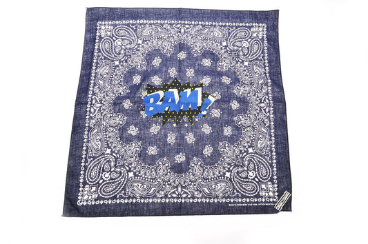 Foulard Daniele Alessandrini Cotone Blu - mem39