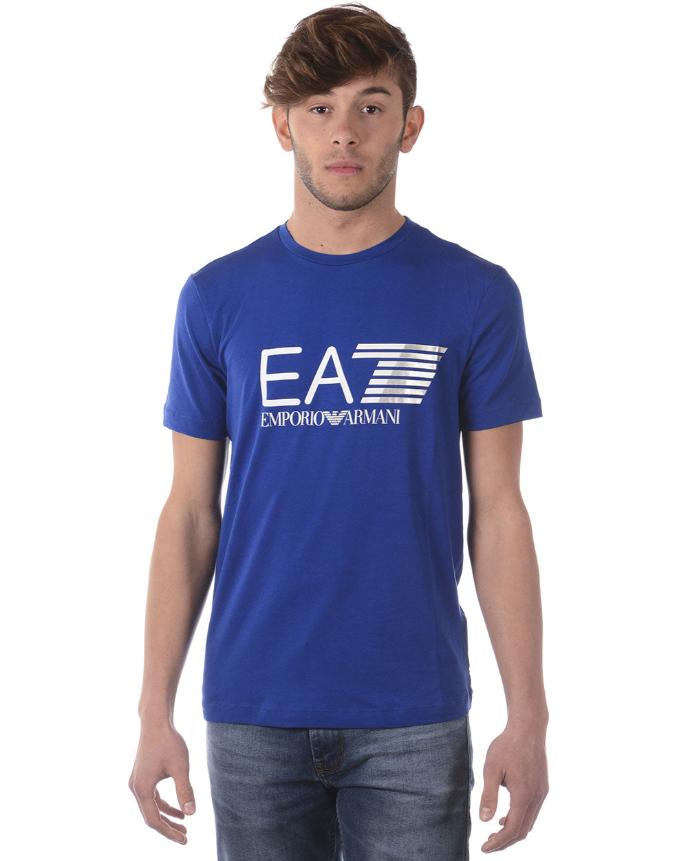 T-shirt Emporio Armani EA7 Blu Chiaro - mem39