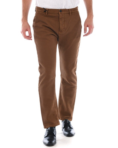 Pantaloni Blu Cotone ed Elastan Daniele Alessandrini - mem39