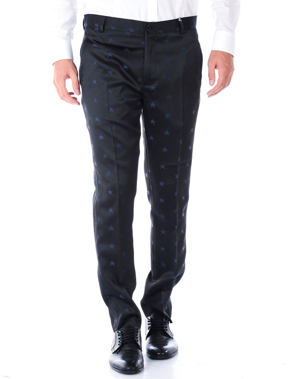 Pantaloni Daniele Alessandrini Nero Taglia 44 - mem39