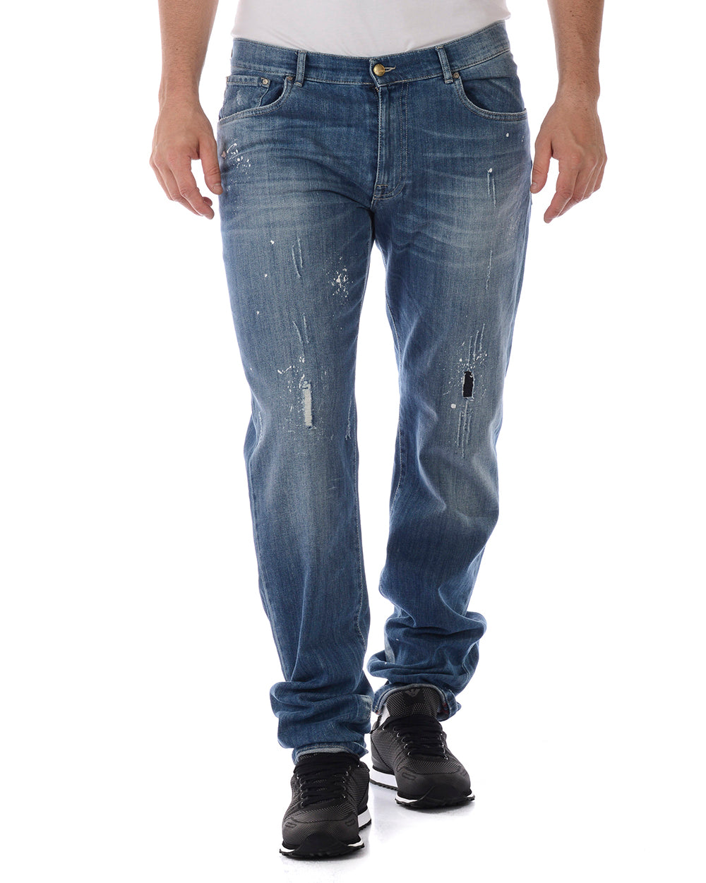 Jeans Daniele Alessandrini in Denim M - mem39