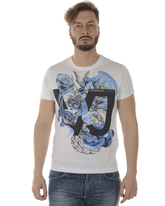 T-shirt Bianca Slim Fit Versace Jeans - mem39