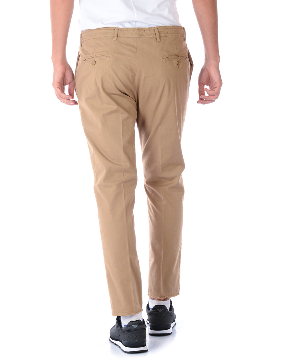 Pantaloni Beige Daniele Alessandrini - mem39