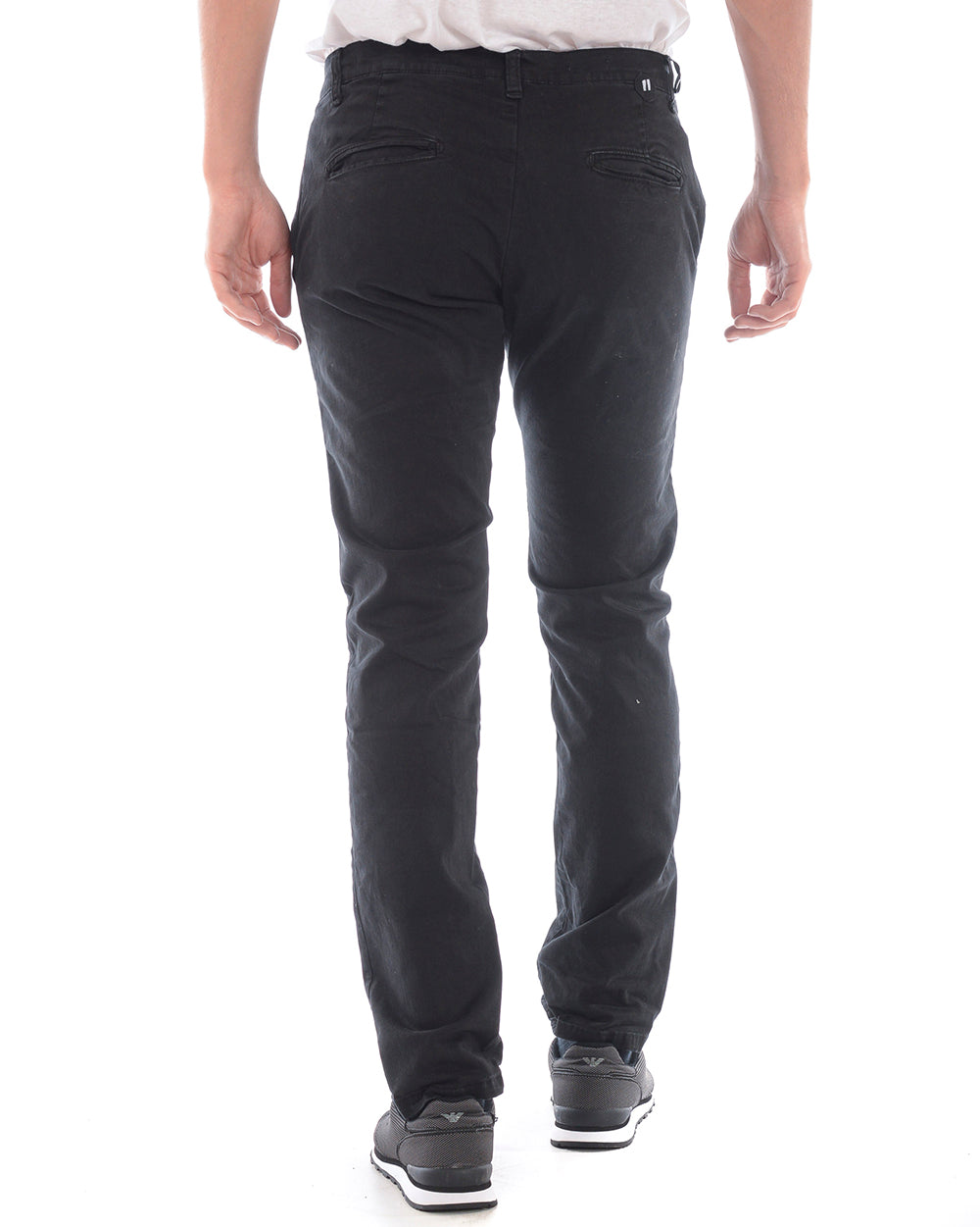 Pantaloni Nero Daniele Alessandrini - mem39