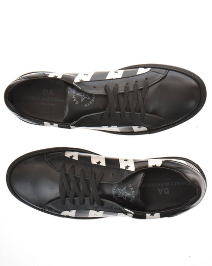 Sneakers in Pelle Nera - Daniele Alessandrini - mem39