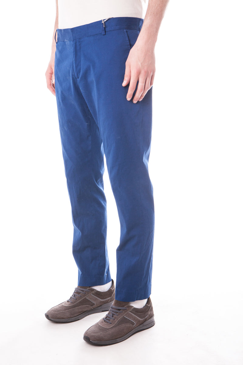 Pantaloni Daniele Alessandrini Blu Taglia 42 - mem39