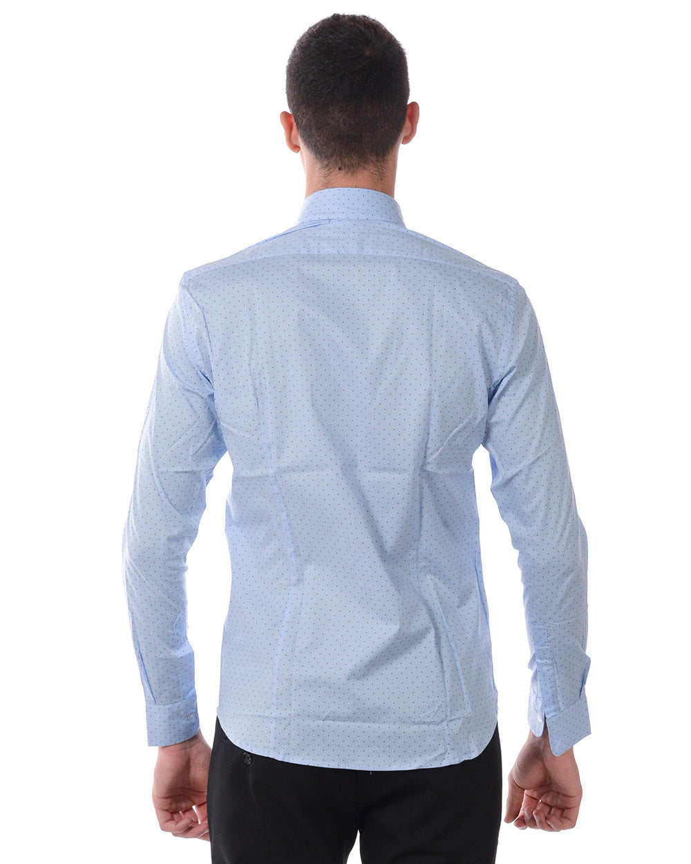 Camicia Bianca Slim Fit Daniele Alessandrini - mem39