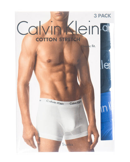 Boxer Calvin Klein Blu e Nero, Taglia L - mem39