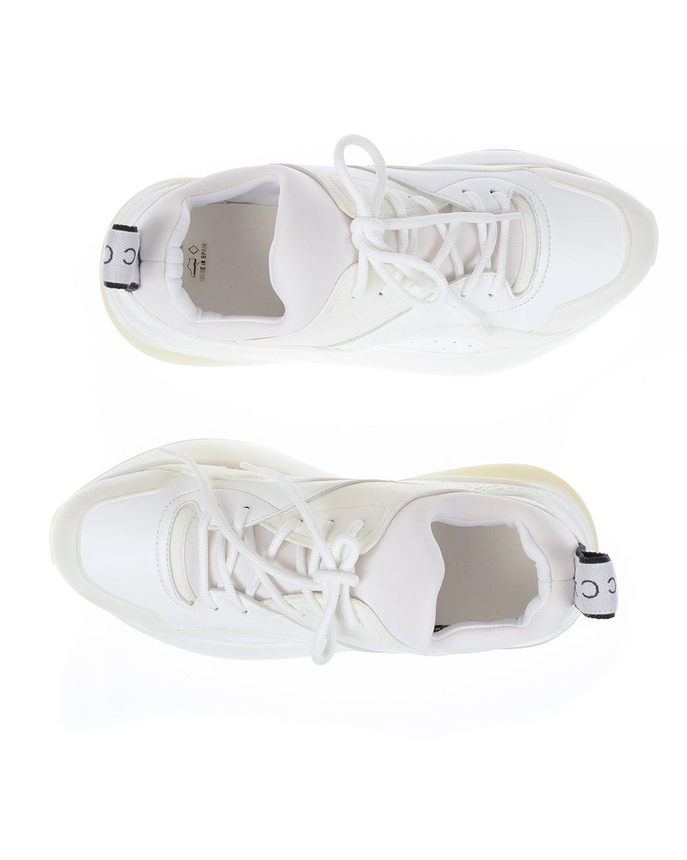 Sneakers Bianche Stella McCartney con Suola Rimovibile e Lacci Intercambiabili - mem39