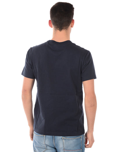 Maglia Champion Blu Scuro con Logo Ricamato - mem39