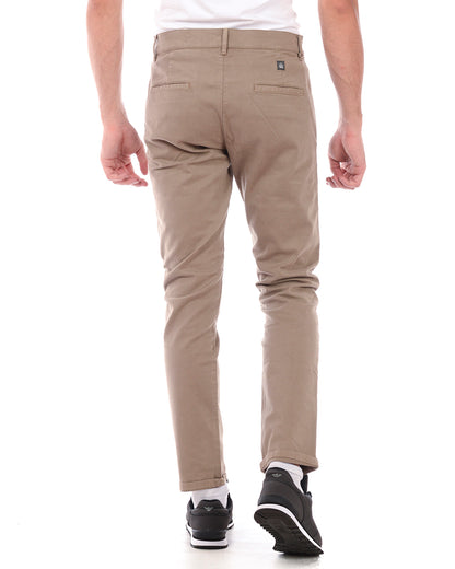 Pantaloni Beige Daniele Alessandrini Zip M - mem39