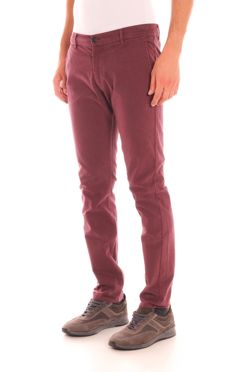 Pantaloni Bordeaux Daniele Alessandrini - mem39