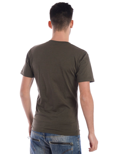 Maglietta V-Neck Verde Daniele Alessandrini - mem39