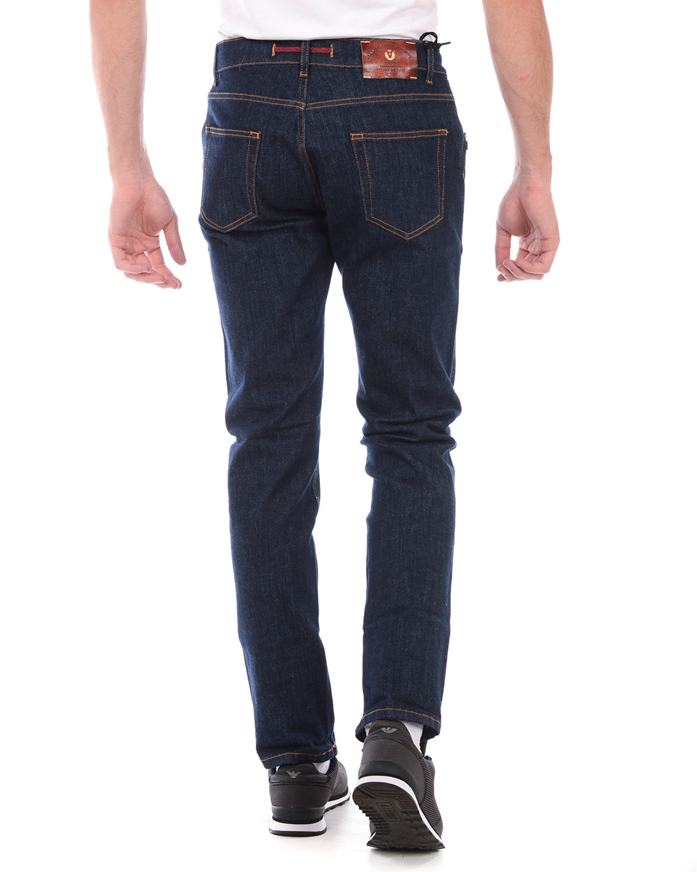 Jeans Denim Daniele Alessandrini: Eleganza Versatile - mem39