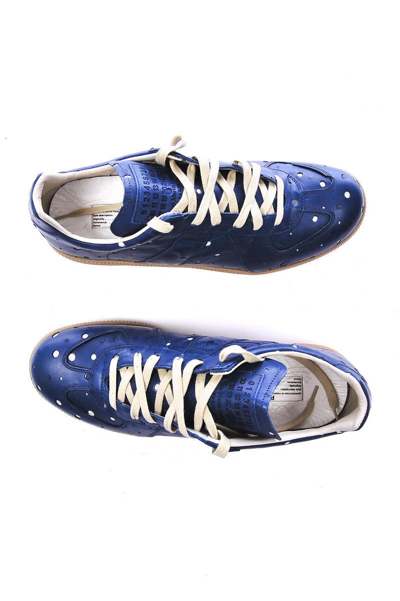 Sneakers Blu in Pelle Margiela - Taglia 40 - mem39