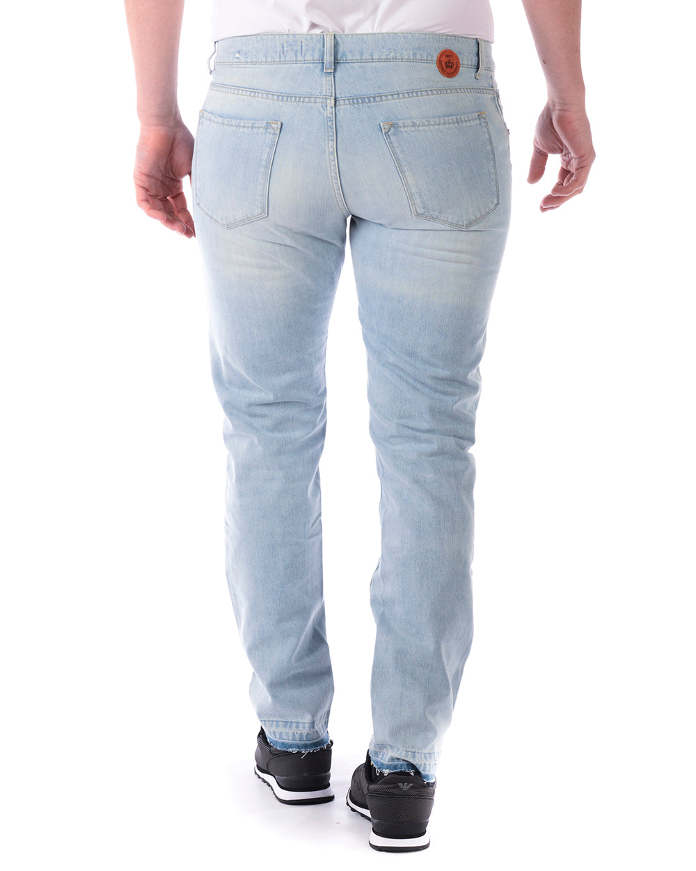 Jeans Daniele Alessandrini Denim M con Bottoni - mem39