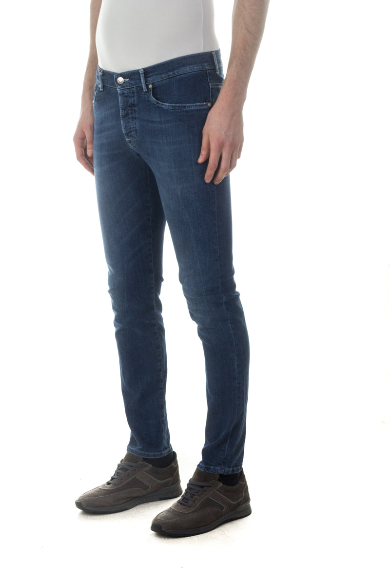 Jeans Daniele Alessandrini 38 in Denim di Cotone ed Elastan - mem39