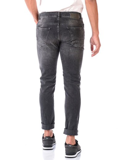 Jeans Daniele Alessandrini Grigio Chiaro 36 - mem39