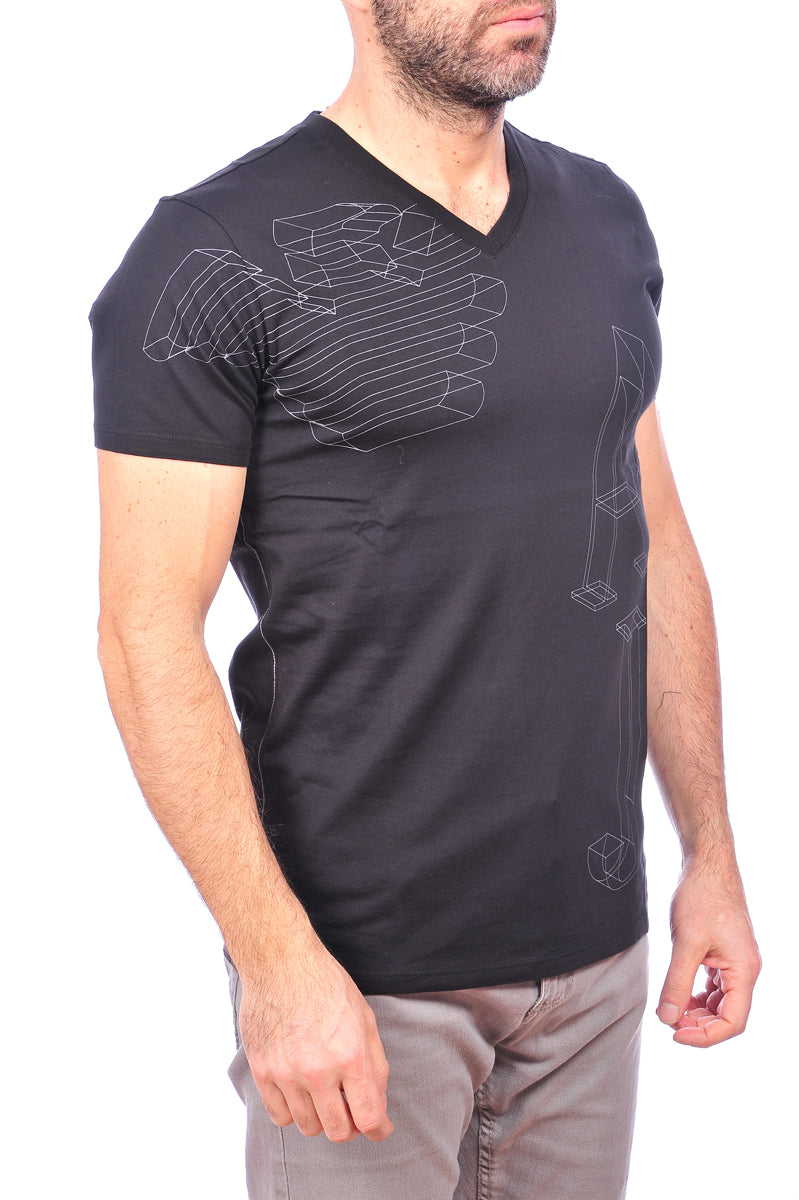 T-shirt Armani Jeans AJ Nero - mem39