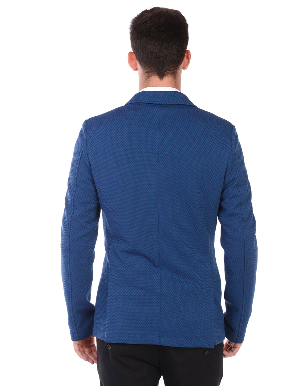 Giacca Elegante Blu Chiaro Daniele Alessandrini - mem39