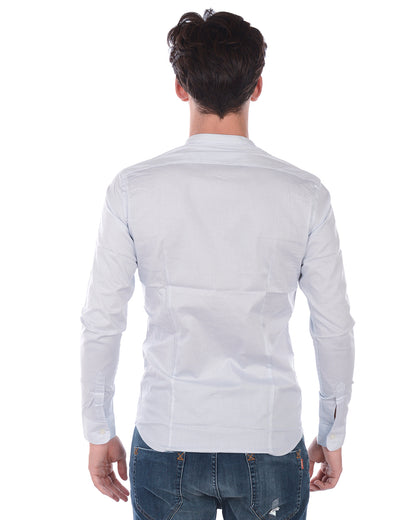 Camicia Bianca Slim Fit Daniele Alessandrini - mem39