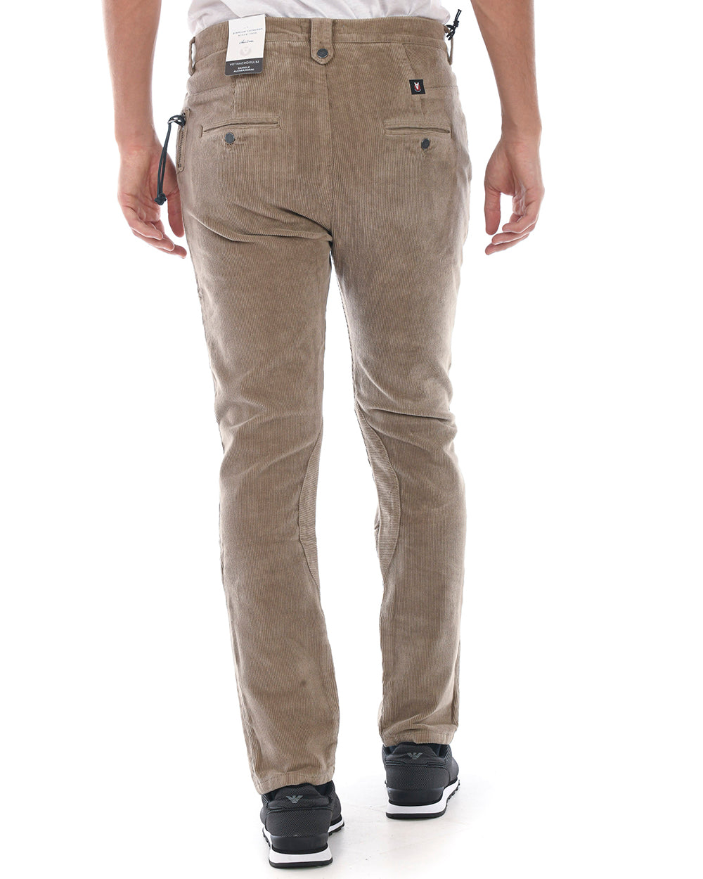 Pantaloni Beige Daniele Alessandrini - mem39