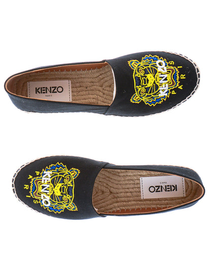 Espadrillas Kenzo Tessuto Nero - Taglia 35 - mem39