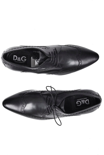 Scarpe Stringate Nero D&G Dolce&Gabbana - mem39